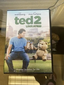 TED 2 Unrated DVD Movie MARK WAHLBERG Comedy Adventure Rated R - Picture 1 of 2