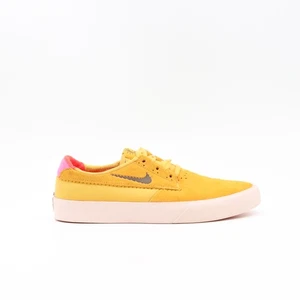 Nike Womens Sneakers Yellow Size UK 6 Fabric Casual Footwear - Picture 1 of 8