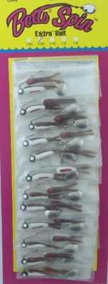 Tarjeta Bel Betts 021ST-17N 1/32 OZ Escarabajo Giro Cola Dividida Br/Rd Dot/Wh de 12 Foto 1 de 2