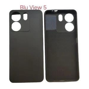 For BLU View 5 5G B160V Case Slim Silicone Gel Soft Case Glass Screen Protector - Picture 1 of 8