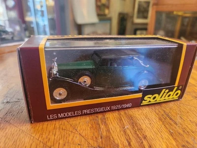 Solido Age D'Or Prestige Rolls Royce 1939 1/43 литая в оригинальной коробке - Изображение 1 из 4
