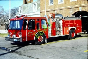 QUINCY, MA Fire Apparatus SLIDE: E-B 1984 E-One - Picture 1 of 1