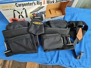 AWP Trapjaw Suspension Rig Carpenters Tool Belt Suspenders NEW - Picture 1 of 8