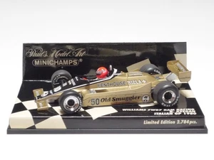 MINICHAMPS 1:43 WILLIAMS FW07 RAM RACING R. KEEGAN ITALIAN GP 1980 - Picture 1 of 4
