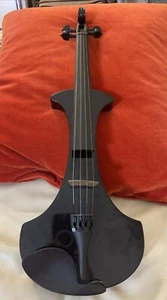 Cremona Student 4/4 Electric Violin - Sparkling Black - Picture 1 of 13