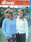 Bronte Knitting Pattern 800-Ladies Cardigans &amp; Sweater in DK 32&quot;-40&quot;-Not a copy