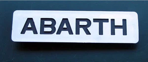 A112 A 112 ABARTH D'EPOCA SCRITTA LOGO BADGE OLD EMBLEM - Foto 1 di 1