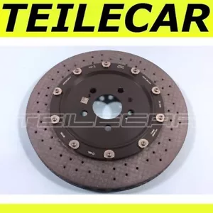 Audi RS7 NEU Bremsscheibe Keramik HA / L / Rear Disc Ceramic 4G8615601E - Bild 1 von 3