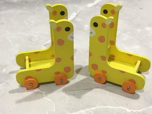 Doll House Nursery toy wooden storage rack x 1 - Picture 1 of 2