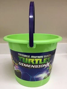 Nuevo Teenage Mutant Ninja Tortuga Jumbo Halloween Caramelos Cesta de Pascua Fiesta Cubo - Imagen 1 de 5