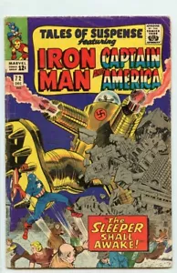 CAPTAIN AMERICA & IRON MAN ( 1965 ) VG TALES OF SUSPENSE #72 MARVEL COMIC BOOK - Picture 1 of 12