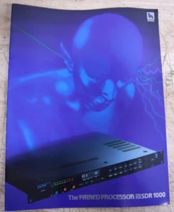 Nice Vintage Original Ibanez SDR-1000 Stereo Digital Reverb Catalog Manual USA - Picture 1 of 5