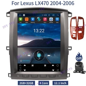 12.1" For Lexus LX470 2004-2006 Car GPS Radio Automotive Navigation System 2+32G - Picture 1 of 8