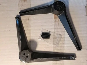 SHARP LC-50LB370U TV STAND LEGS WITH SCREWS USED - Picture 1 of 4