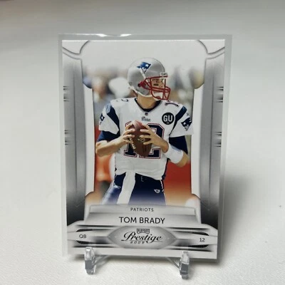 2009 Panini Playoff Prestige Tom Brady #75 New England Patriots - Image 1 of 2
