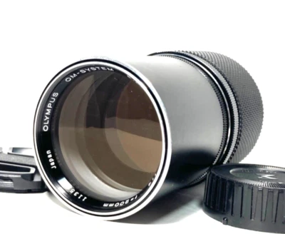 Olympus OM-SYSTEM E.ZUIKO  AUTO-T 200mm F/4 [Exc+5] Telephoto Lens From Japan - Image 1 of 4