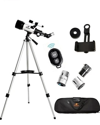 Telescopio Gskyer, 70 mm Apertura 400 mm Montaje AZ Telescopio de Refracción Astronómica Foto 1 de 4