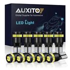 10X AUXITO T10 W5W 501 LED 6000K Super White Map Dome Light Number Plate Bulbs