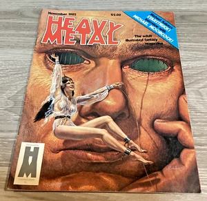 Heavy Metal November 1982 Vol 6 No. 8 HM Communications Original Mailing Cover - Picture 1 of 7