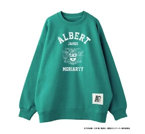 Moriarty the Patriot Albert James Sweatshirt Green Women Japan Limited Cosplay - Picture 1 of 1