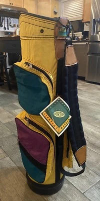 Bolsa de Golf Burton Bolsa para Disparar Cuatro Vías Nylon Ligera Mardi Gras Colores NOLA Foto 1 de 4