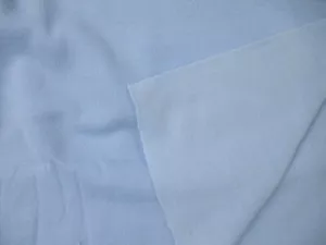 Fleece Back Knit Jersey Fabric - Light Blue - 59" wide x 1.55 yards (56") - Picture 1 of 2