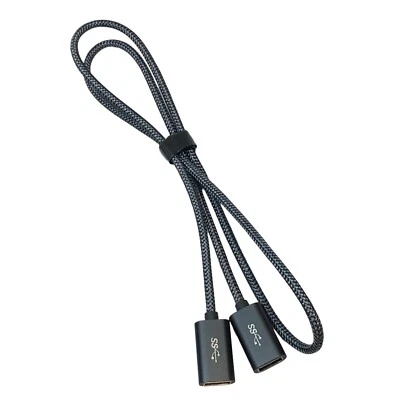 Fast Charging and High Speed Data Transfer Cable - Female to Female - 3.3 ft -1M - Image 1 of 2