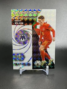 2020-21 Panini Mosaic Euro Men of Mastery Mosaic Prizm Harry Wilson Wales - Picture 1 of 2