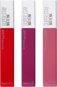 Maybelline superstay matte ink liquid lipstick Choose Your Shade Brand *NEW* - Picture 1 of 147