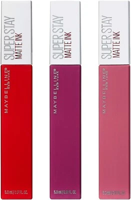 Maybelline superstay matte ink liquid lipstick Choose Your Shade Brand *NEW* - Image 1 of 4