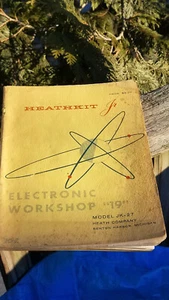 VINTAGE BOOK MANUAL HEATHKIT JR. ELECTRONIC WORKSHOP "19" MODEL JK-27 - Picture 1 of 17
