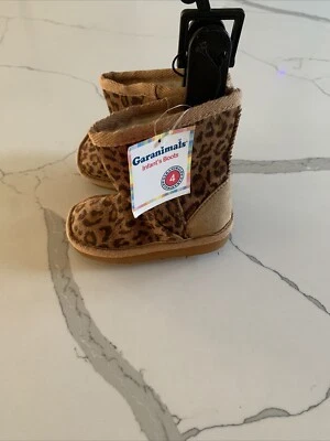 Garanimals новый младенца девочек размер 4 GARANIMALS леопард ботинки новый Baby ботинки - Изображение 1 из 4