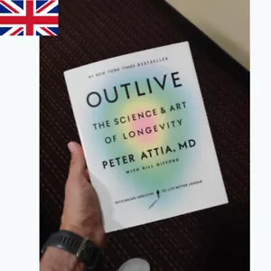Outlive :The Science and Art of Longevity Paperback Book in English UK - Picture 1 of 9