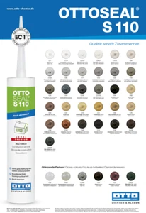 Cartucho de silicona neutra OTTOSEAL S110 310 ml 34 colores - Imagen 1 de 34