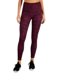 Ideology Performance Women's Reversible 7/8 Leggings XL Tie Dye Plum NWT - Picture 1 of 1