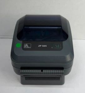 Zebra ZP 505 Thermal Label Printer w/ Cables USB 203dpi 5ips - FULLY TESTED - Imagen 1 de 9