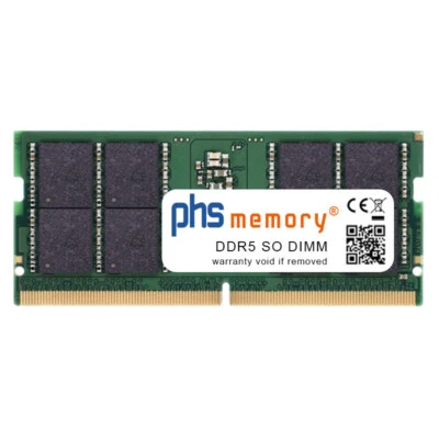 PHS-MEMORY 32GB RAM DDR5 passend für Zotac ZBOX CI669 nano SO DIMM 5600MHz Desktop-Speicher