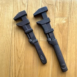 Vintage Monkey Wrenches, PEXTO and W & B , All Metal - Picture 1 of 8