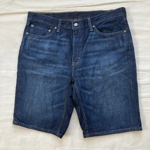 Levi 541 Shorts 36 dunkle Waschung rotes Etikett Schnurrbart an Taschen - Bild 1 von 2