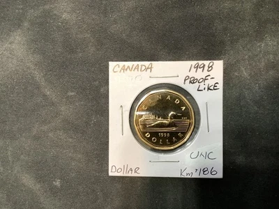 Canada 1998 Dollar (Prooflike) UNC  Nice Coin. R9970 - Image 1 of 2