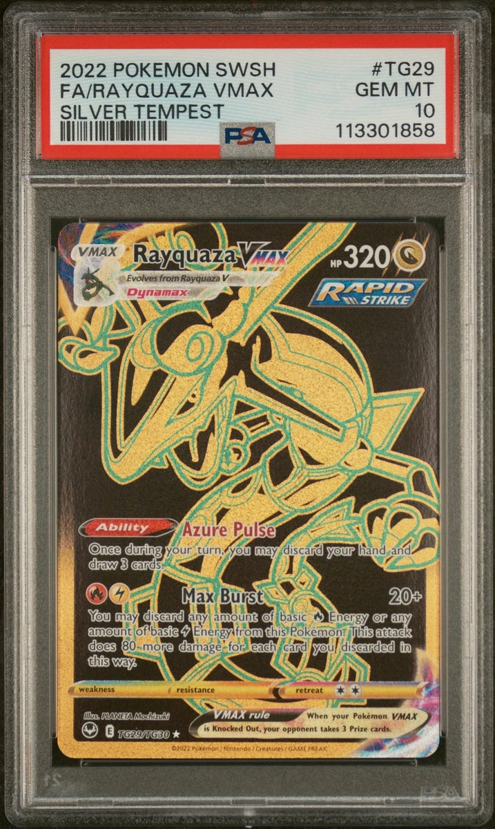 Rayquaza Pokémon TCG Professional Sports Authenticator (PSA) Grade