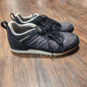 Merrell Sneakers Womens 9 Alpine J95376 Athletic Casual Hiking Shoes Black Beige - Picture 1 of 8