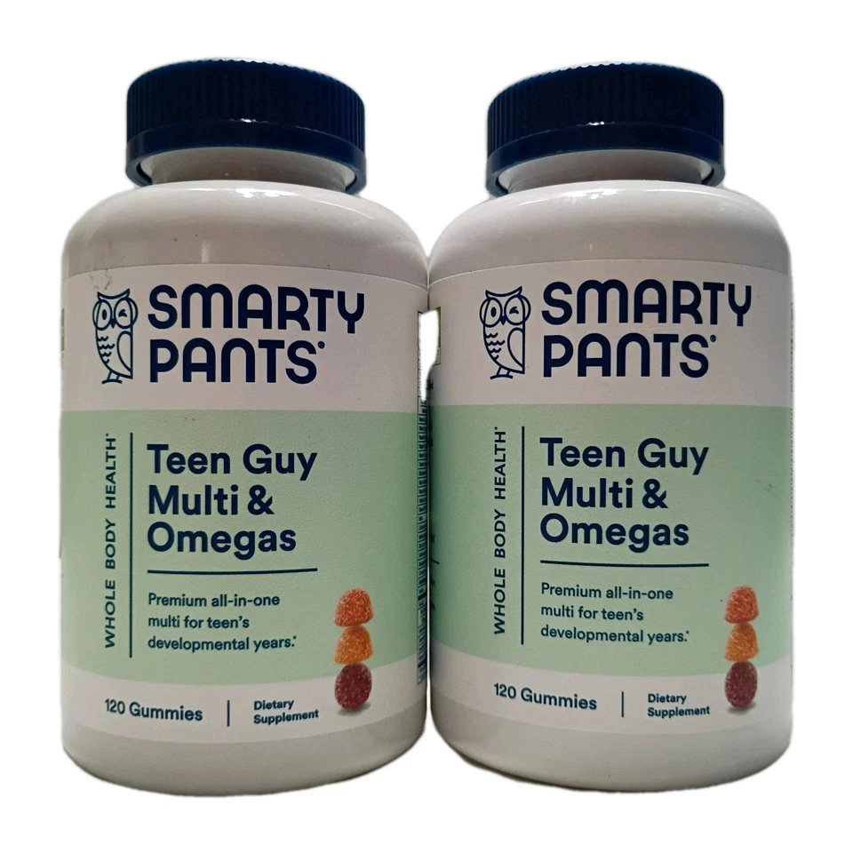 Smartypants Teen Guy Complete Daily Gummy Vitamins Multivitamin Gluten 3
