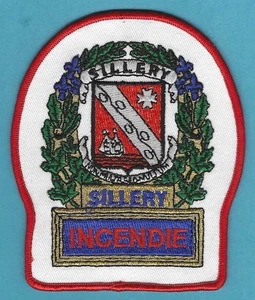RARE SILLERY QUEBEC CANADA FIRE DEPARTMENT PATCH INCENDIE FLASH - Picture 1 of 1
