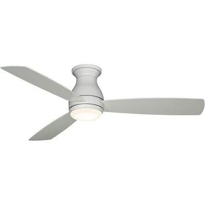 Fanimation Fans FPS8355BMWW Hugh 52 52 inch Matte White Fan-Uni - Image 1 of 4
