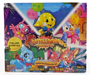 Neopets BattleDome TCG 25th Anniversary Confezione da 24 Booster Box - Foto 1 di 1