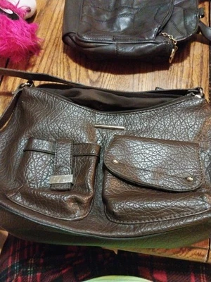 Vintage Jaclyn Smith Shoulder Handbag Purse Dark Brown  - Image 1 of 3