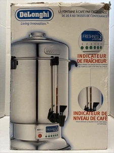 Schonend gebraucht * DeLonghi 20-60 Tassen Kapazität ultimative Kaffeeurne * sauber/getestet - Bild 1 von 12