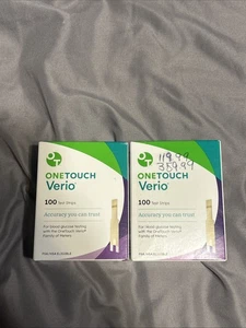 OneTouch Verio Strisce Reattive - 2 Scatole (200 Totali) - Nuove Sigillate 06/2026 - Foto 1 di 3