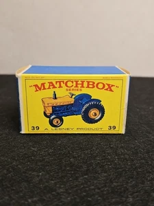 Vintage Matchbox Lesney No 39 Ford Tractor nur Box kein Traktor - Bild 1 von 13
